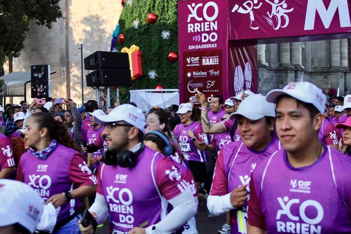 La carrera "Corriendo Sin Barreras" reafirmó el compromiso del gobierno local por impulsar hábitos saludables que fortalezcan la cohesión social.