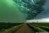 El cielo se ‘pinto’ de verde en EUA, te contamos el porqué
