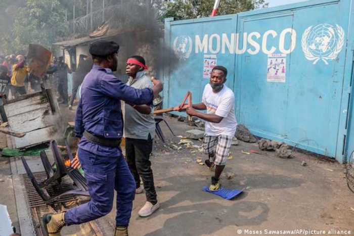 Tres cascos azules y doce manifestantes mueren durante protestas contra la ONU en la RD Congo