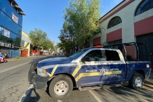 El accidente sucedió en la esquina de la Avenida Morelos y Andrés Quintana Roo frente al Conservatorio de Música.