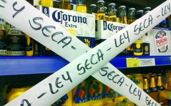 Estos son lo estados en los que habrá Ley Seca por la Consulta Popular