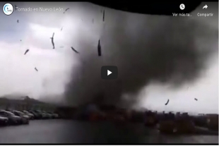 Tornado en Nuevo León