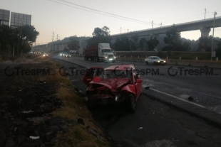 Muere joven en accidente sobre la vía Mexico-Toluca