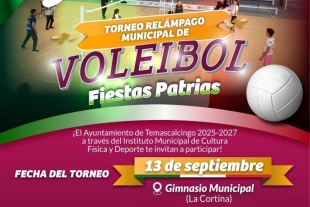 La rama varonil libre comenzará a las 10:00 a.m. con un costo de inscripción de mil 250 pesos por equipo