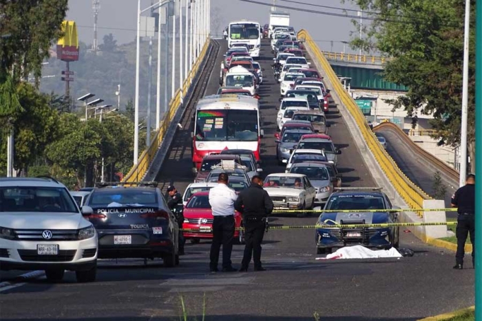 Se registran seis muertes por atropellamiento durante el mes de junio en Valle de Toluca
