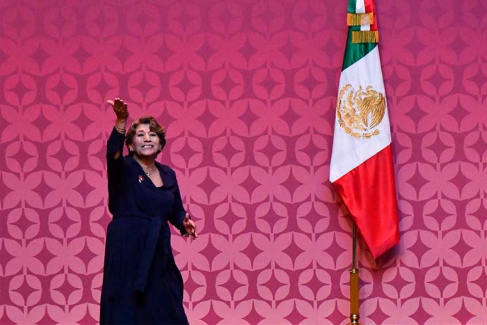 Anuncia la gobernadora Delfina Gómez la sustitución del Salario Rosa por el programa mujeres con bienestar