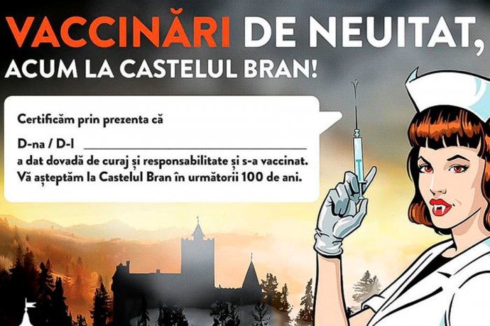 El &#039;Castillo de Drácula&#039; ofrece vacunas gratuitas contra Covid-19