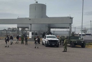 Realizan SEDENA, GN, SPF y Seguridad Penitenciaria operativo de rutina en el Altiplano