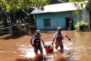 Emiten declaratoria de emergencia en Chiapas por los daños provocados por “Karl”