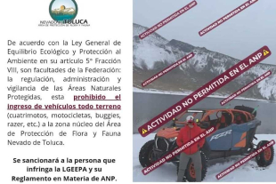CEPANAF desplegó el operativo de Alta Montaña en el volcán Xinantécatl