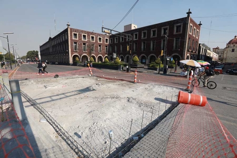 Paso peatonal en pruebas