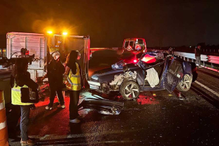 Conductor fallece y cinco personas resultan heridas en la Lerma–Valle de Bravo