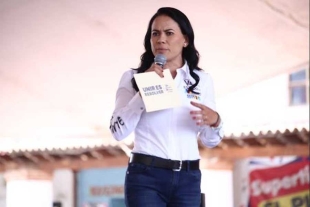 Afirma Alejandra del Moral superar a Delfina Gómez en el Valle de Toluca