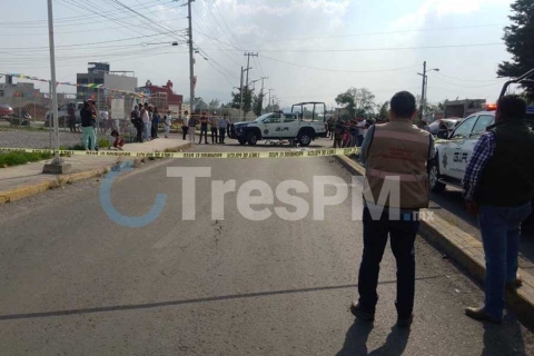 Atropellan abuelito en calles de San Mateo Atenco; culpable huye