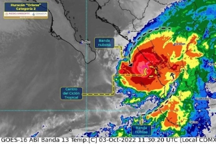 Activan alerta en 6 estados por huracán &#039;Orlene&#039;