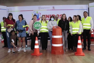 La alcaldesa también informó que se fortaleció la iluminación y vigilancia en los puntos de abordaje del transporte universitario