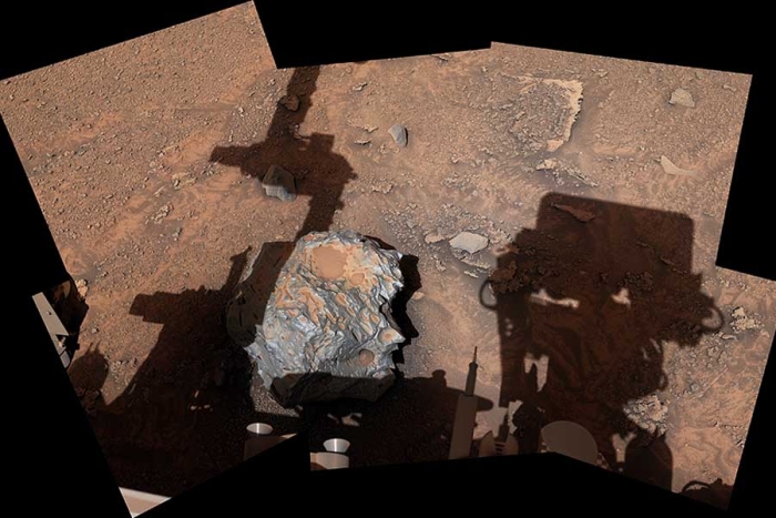 El rover de Marte de la NASA ha descubierto una roca alienígena