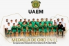 Oro para equipo de soccer varonil de la UAEM en Campeonato Universitario