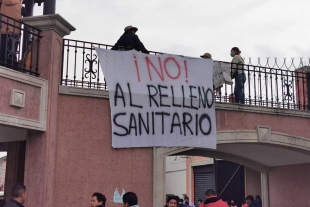 Pobladores de San Mateo Atarasquillo reiteran su negativa a un relleno sanitario en esta comunidad