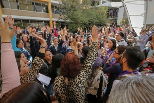 Universitarios rechazan el paro