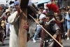 Cientos de personas acuden al tradicional Viacrucis en Capultitlán