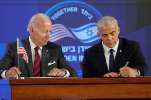 Biden promete a Israel que Irán no adquirirá &quot;nunca&quot; armas nucleares