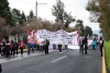 Manifestación de maestros de la UPTN, exigen educación de calidad