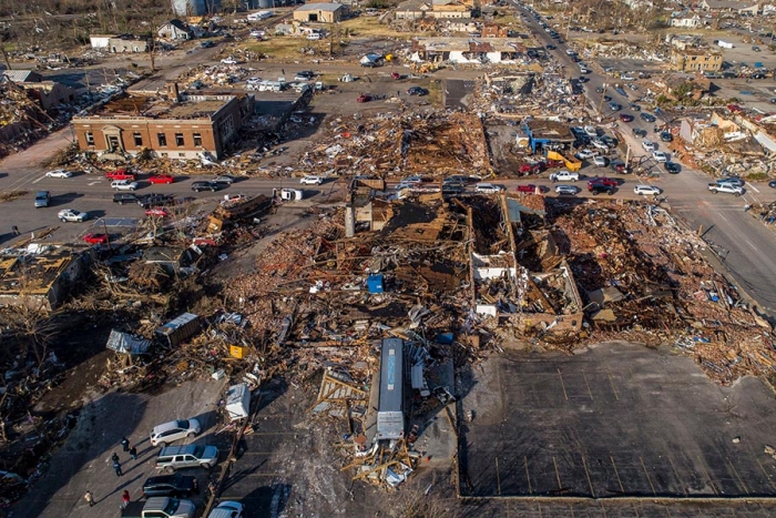 Tornados en Kentucky dejan 70 muertos