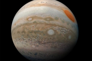 NASA muestra la ‘gran mancha roja’ de Júpiter