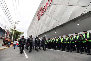 Blindaje total en Toluca para la Final: más de mil policías resguardarán el infierno