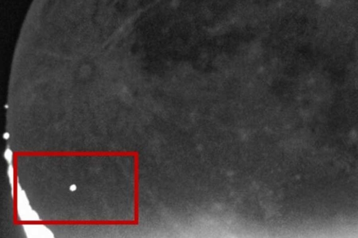 Captan en video un meteorito que se estrella contra la Luna