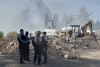 Se incendia depósito de llantas en Zinacantepec