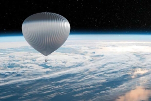 Empresa francesa te lleva en globo hasta el espacio para que disfrutes de una elegante cena