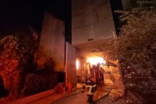 Se registra incendio en oficinas del Metro