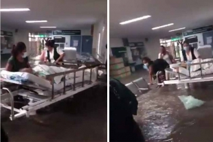 17 pacientes mueren por inundaciones en Hospitales de Hidalgo