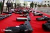Destruyen 317 armas de fuego decomisadas en Edoméx