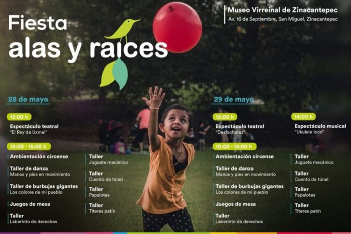 No te pierdas la Fiesta Alas y Raíces en el Museo Virreinal