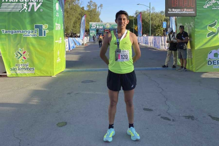 El corredor mexiquense demostró una impecable ejecución y un gran espíritu de lucha en la pista