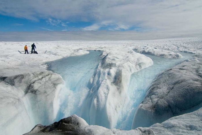 Plataformas de hielo de Groenlandia han perdido más de un tercio de su volumen