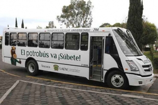 Potrobús transportará a estudiantes del área de la salud de UAEM a hospitales