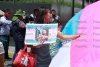 Activistas colapsan centro de Toluca para exigir Ley de adolescencias Trans