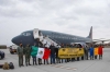 Llega avión de la Fuerza Aérea Mexicana a Bucarest, Rumania
