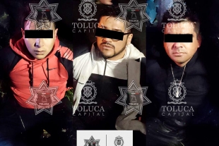 Detiene Policía Toluca a tres integrantes de la Banda “Los Kikas”