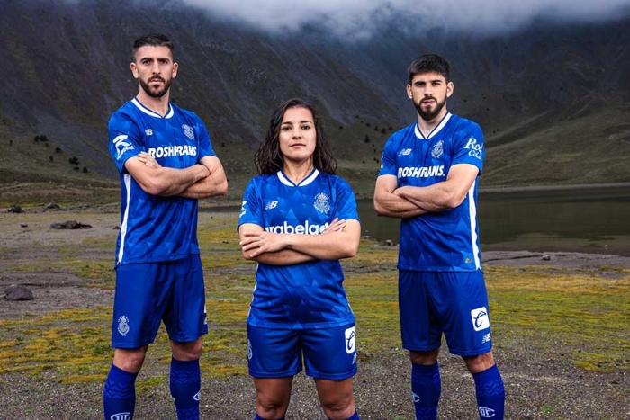 Elegancia en azul y blanco El nuevo uniforme del Toluca