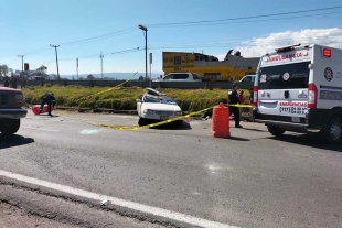 Accidente deja un hombre muerto en la Toluca-Tenango