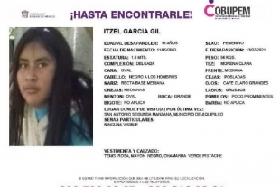 Localizan muerta a joven desaparecida en Ixtlahuaca