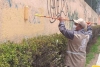 Mejoran imagen urbana borrando graffiti en Toluca