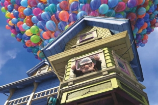 Hombre construye réplica de la casa de “Up” para sus hijos