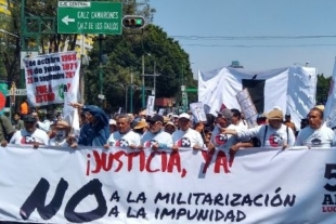 Sin incidentes por marcha conmemorativa al 2 de Octubre en CDMX