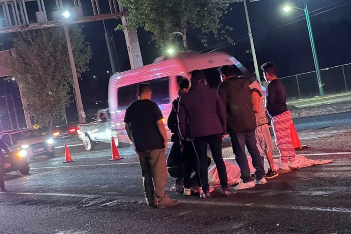 Atropellan delincuentes a padre de familia en Bulevar Aeropuerto; habían asaltado a su hijo.